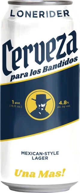 Cerveza para los Bandidos can